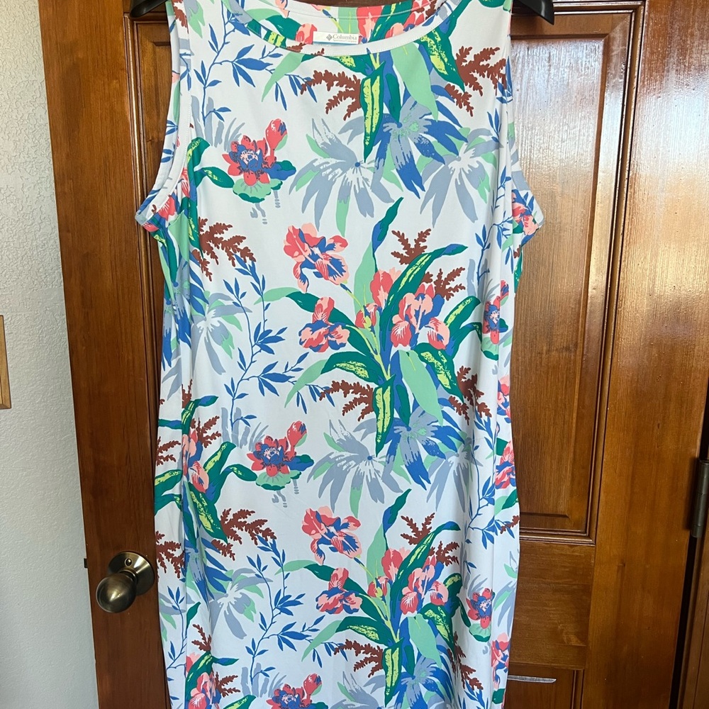 Columbia Floral Mini Dress - Multicolor